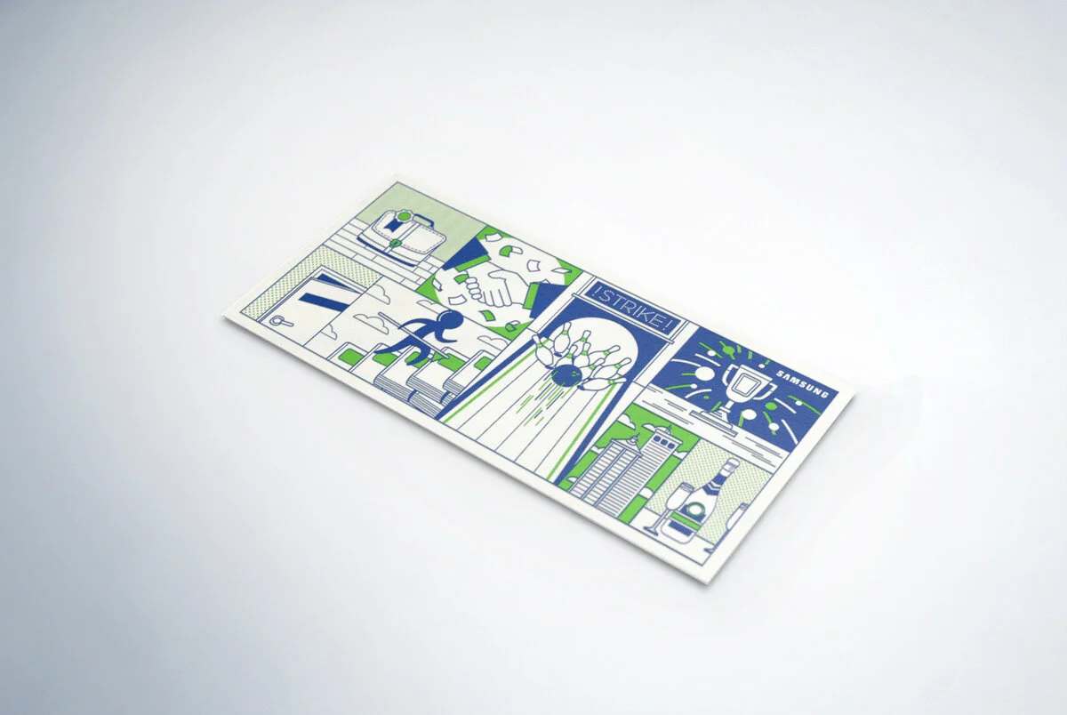 Promotion card mockup